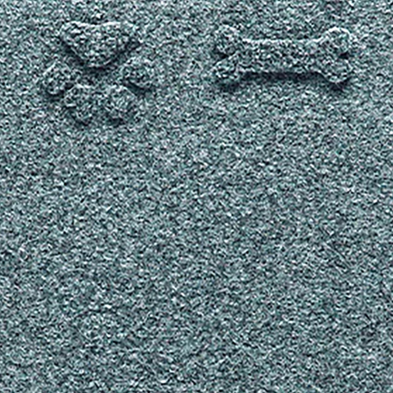 Tapis d'extérieur personnalisé WaterHog Drool Hog Paws and Bones, Oui, Pierre bleue