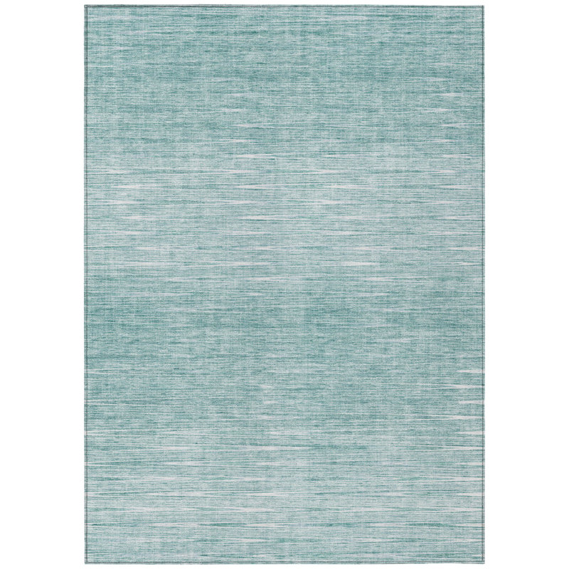 Tapis intérieur lavable abstrait ivoire 8 pi x 10 pi