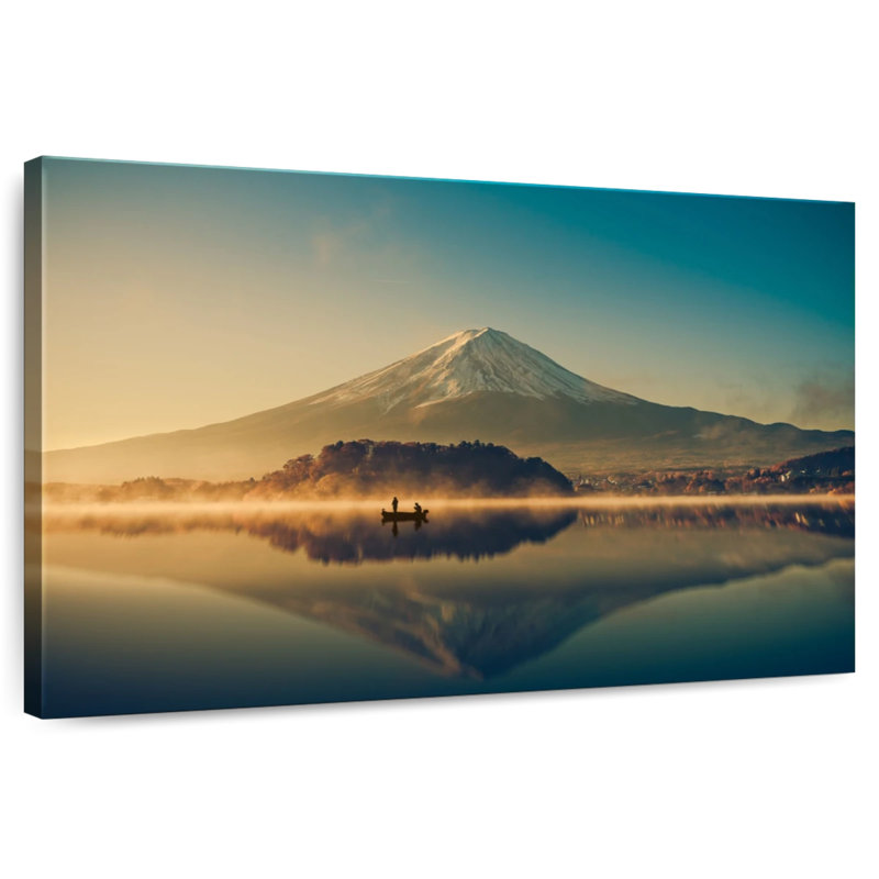 Alvord Mount Fuji Sunset, 16" H x 24" W