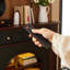 Foyer autoportant en bois massif Nut-Brown