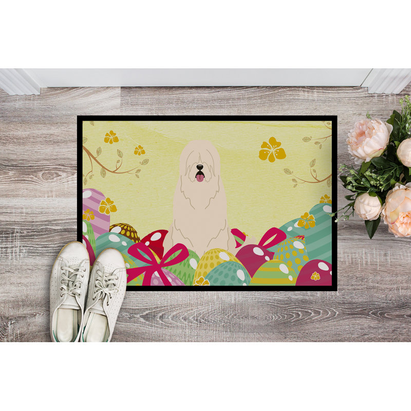 Saroyan Non-Slip Easter Outdoor Doormat, 18" x 27"
