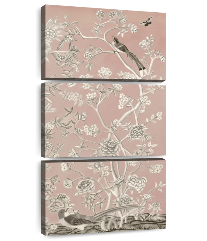 Blush chinoiserie I