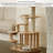 Solid Wood Transparent Space Capsule Cat Tree
