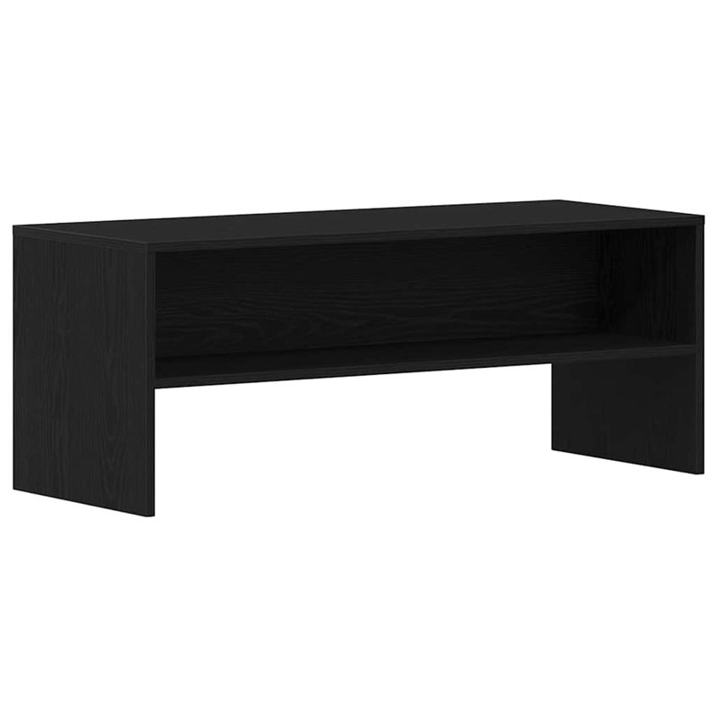 Alixa Unfinished TV Stand for TVs up to 48", Black