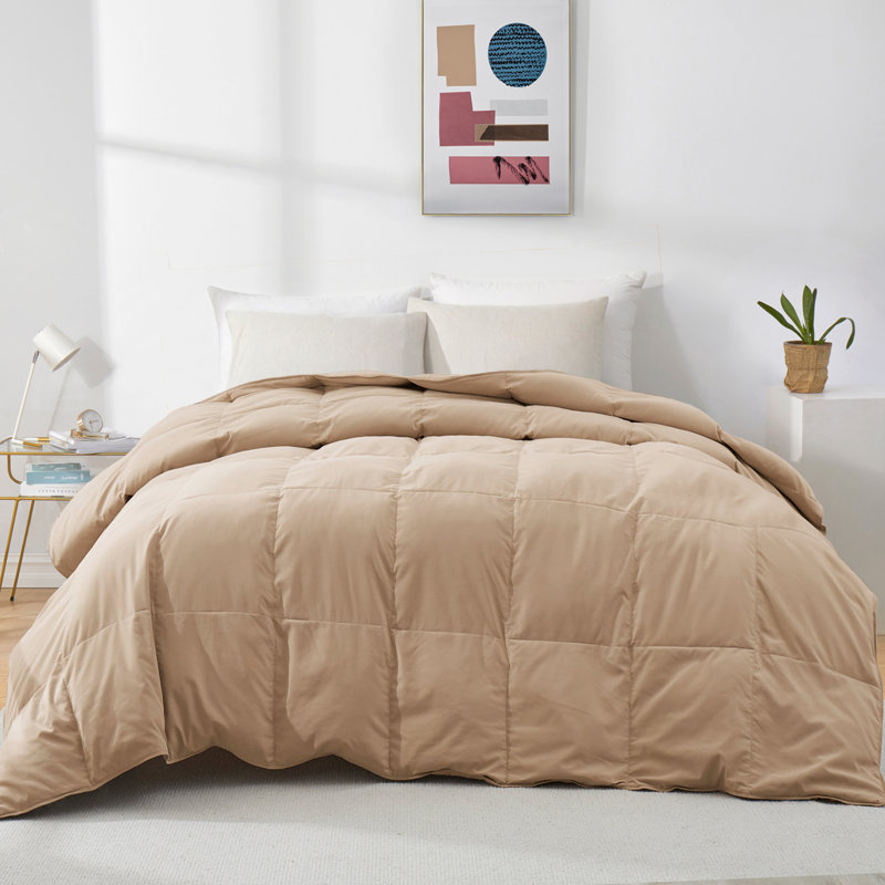Édredon en mélange de duvet et de plumes d'été 600 po³ / oz, Complète