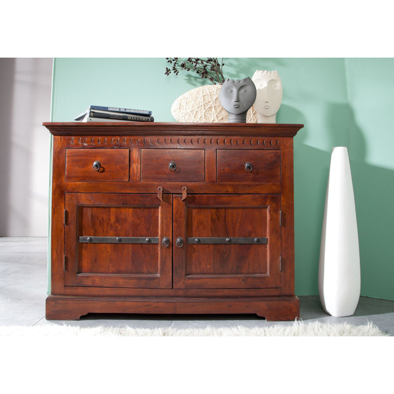 Oxford Solid Wood 120 cm W Chest of 2 Drawers