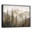 «Timber and Peaks Mountain Simplicity In Winter III», art sur toile-877815530-877815532-989761574