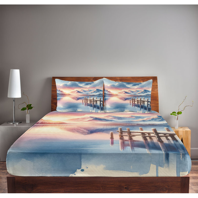 Ensemble de draps en microfibre pour chambre d'amis, Grand