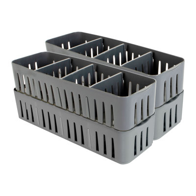 Organisateur de tiroir de bureau réglable 