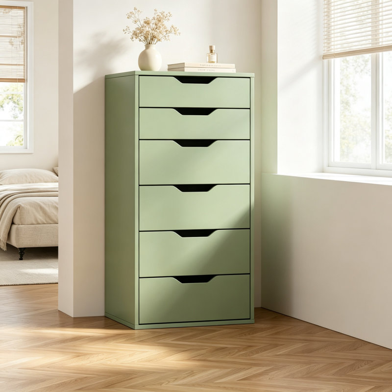 45 cm W Chest of 6 Drawers