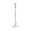 F2023 14'' H Glass Tabletop Candlestick