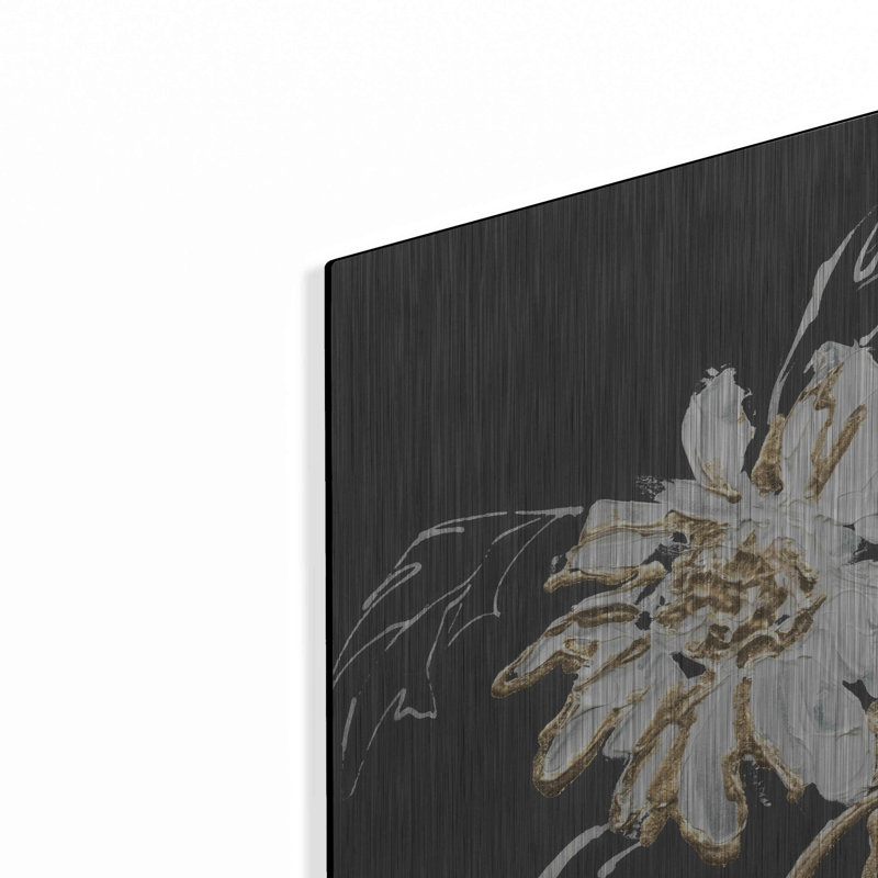 «Gilded Sunflowers» par Chris Paschke, H 24 po x l 24 po