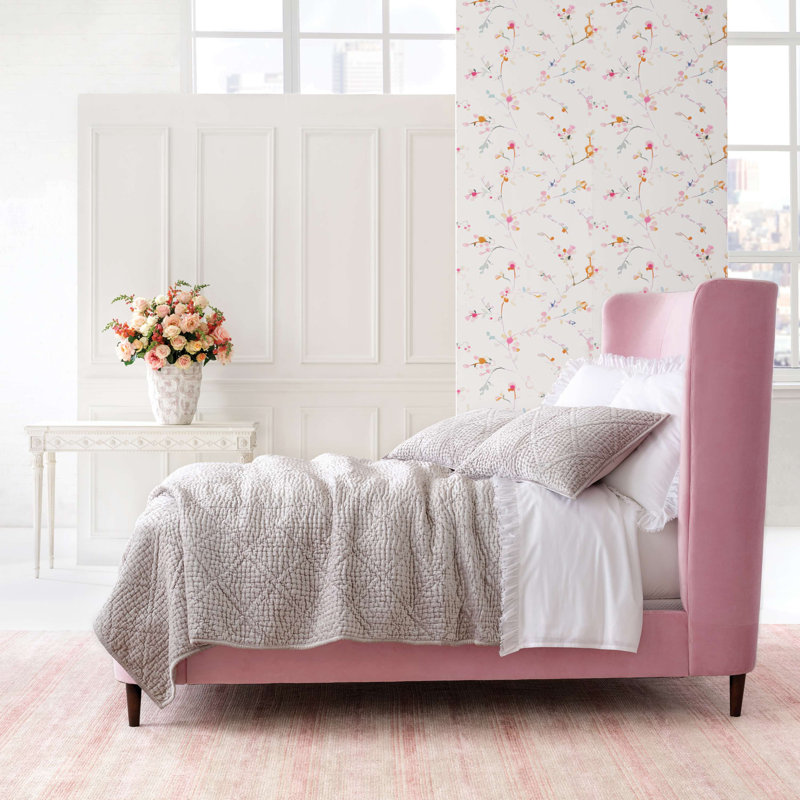 Parisienne Velvet Quilt, Gray, King Quilt
