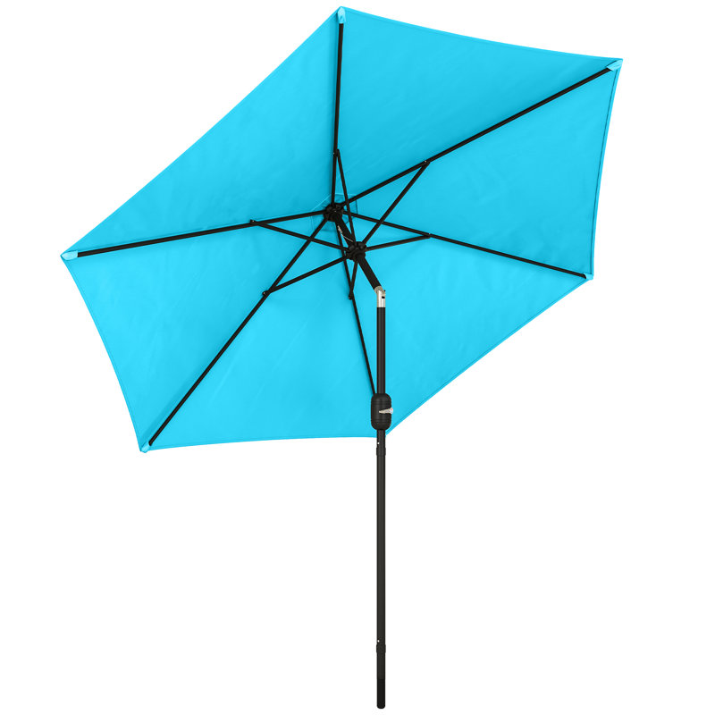 265cm Market Parasol, Blue