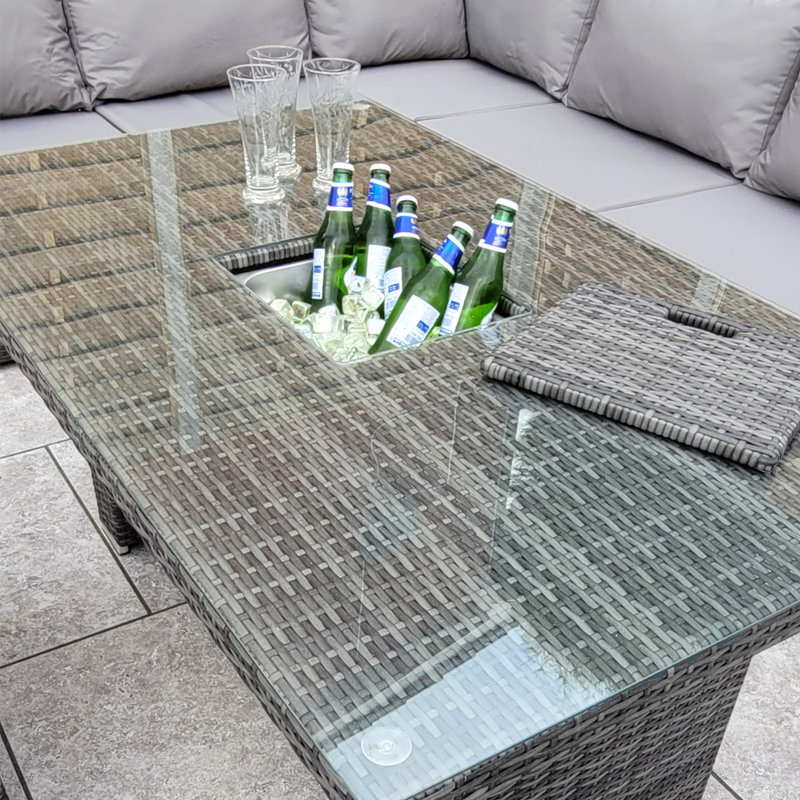 Aazil 9 - Person Seating Group with Cushions