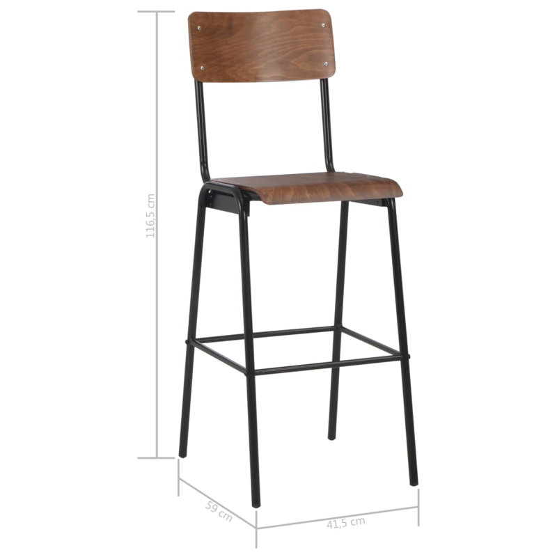 Parnassus Counter Stool, Brown
