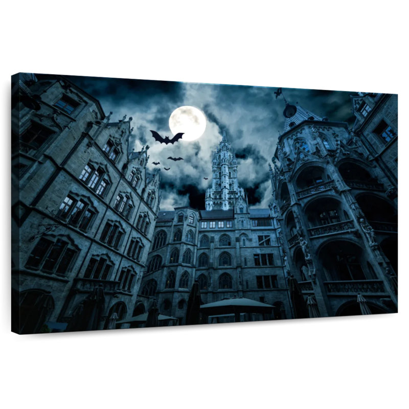 Lilie Eerie Marienplatz Building, 8" H x 12" W