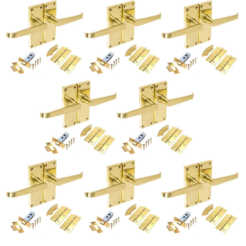  Straight Lever Latch Door Handles 