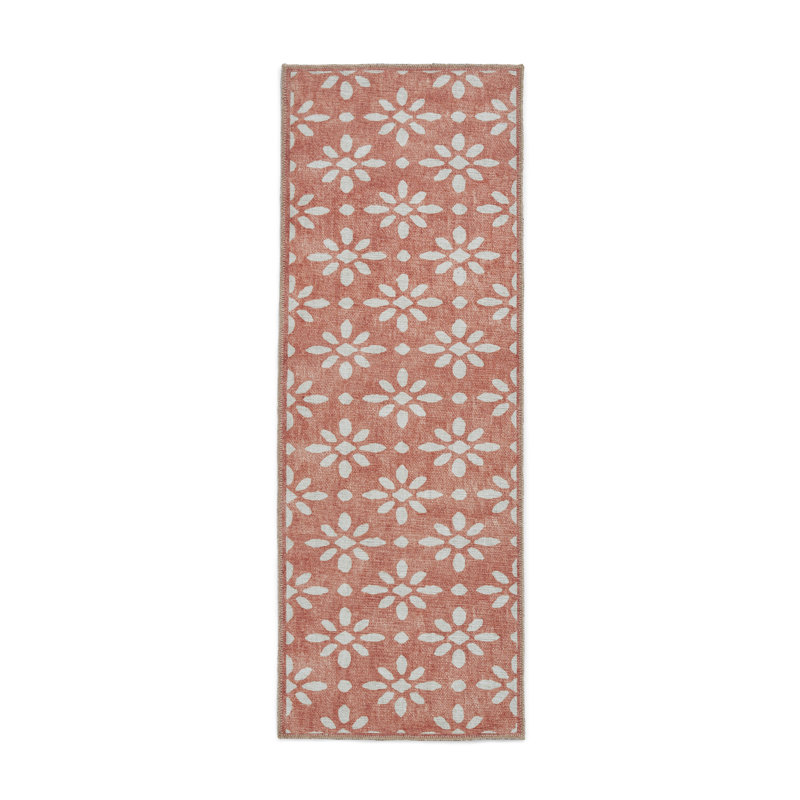 Vincenzo Geometric Flat Weave Area Rug, Rectangle 76 x 150cm