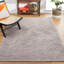 Tapis beige en laine et coton touffeté à la main Aniessa-921431388