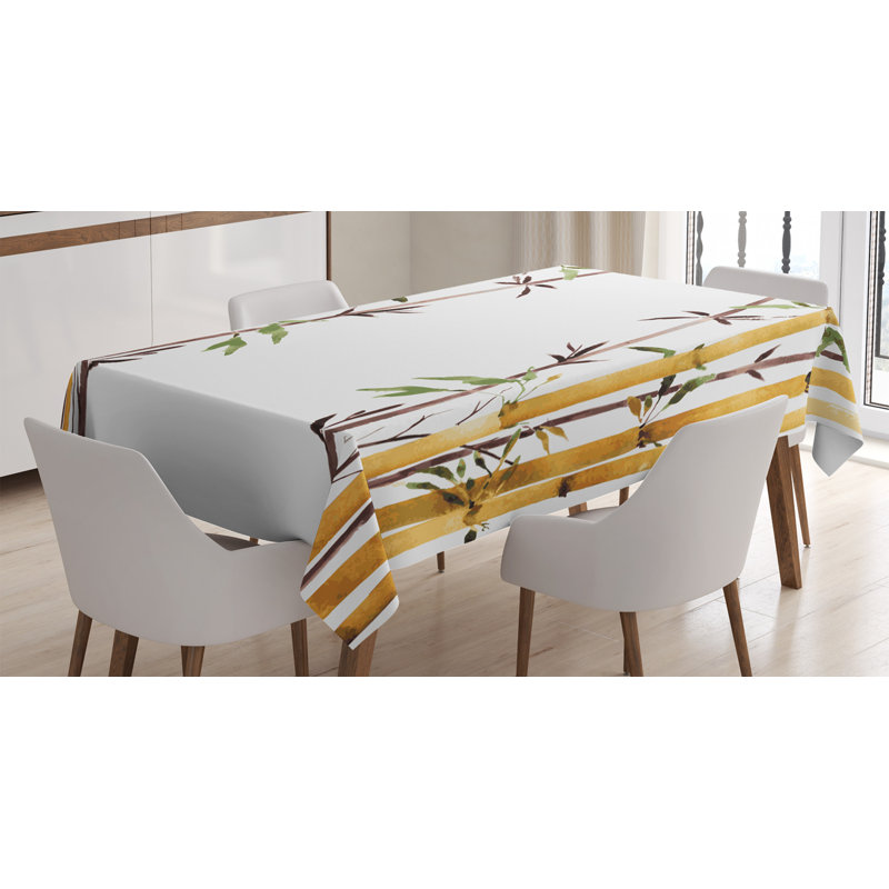 Bamboo Tablecloth, 90" L x 60" W