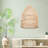 Issa 1 - Light Natural Dome Pendant