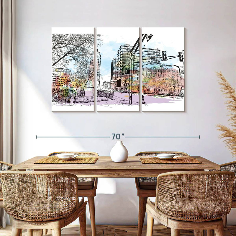 Rorry Fort Wayne Traffic Lights, 36" H x 57" W