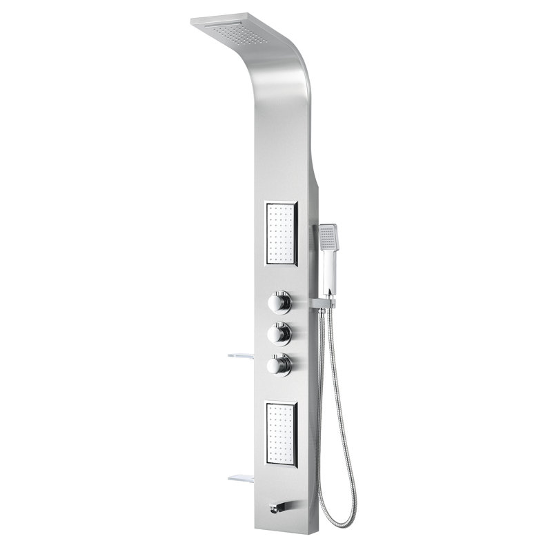 Field Series 58'' Shower Panel with Fixed Shower Head