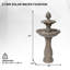 Fontaine Aliahna résistante aux intempéries-1511416972