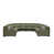 Olive Green Leather Match