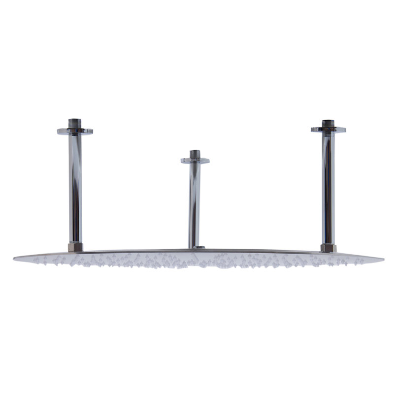 Rain 1.8 GPM GPM, Brushed Stainless Steel