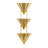 Versus 28-in Patina Brass Wall Sconce-124959558