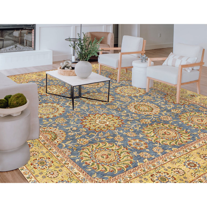 Hand Knotted Wool Oriental Indoor Rug