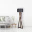 Piekos 166cm Brown Tripod Floor Lamp-1677446407