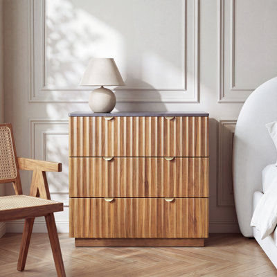80 cm W Chest of 3 Drawers