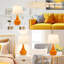 Ensemble de 2 lampes de table en céramique pour salon-698017931