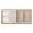 74'' Solid Wood Sideboard
