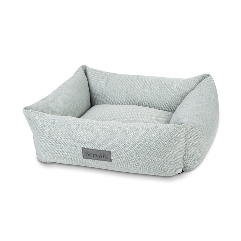 Scruffs Seattle - Luxury Dog & Cat Bed , 21cm H x 60cm W x 50cm D, Topaz Green