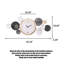 Horloges murales 42,76 po