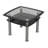 Encina Glass Top End Table