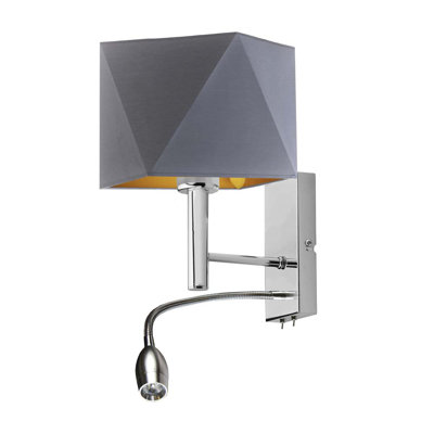 Edvin LED Armed Sconce