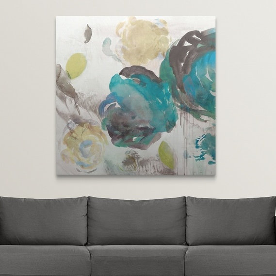 «Gouldsboro Seasons I 'Asia Jensen», reproduction d'art, H 35 po x l 35 po x P 1,5 po, Toile