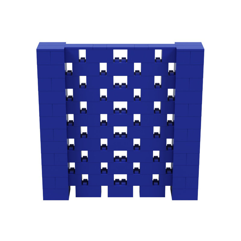 Ensemble mural Everblock, Bleu, H 72 po x l 72 po x P 12 po