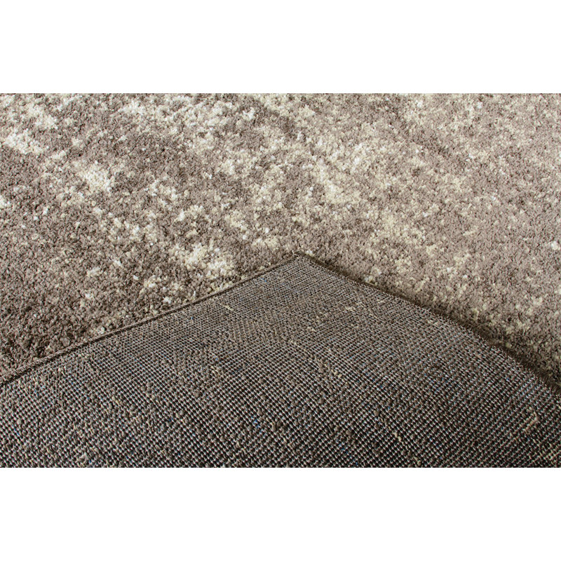 Tapis rectangulaire zone grise Mcginn