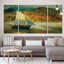 Voile d’automne-ensemble d’impressions sur toile 3 pièces-647077563