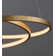 Brendan 1-Light Wagon Wheel LED Chandelier