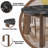 Lawson Round Dining Table W/marble Top