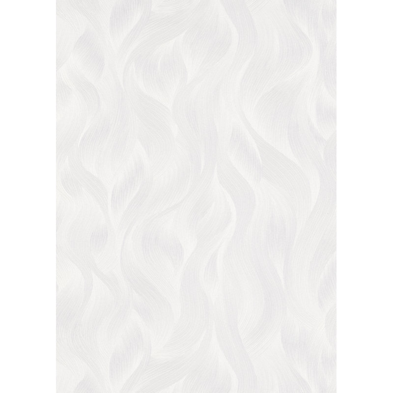 Rouleau de papier peint texturé L 33 pi x l 21 po, Blanc
