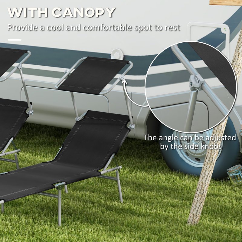 187cm Long Chaise Lounge Set