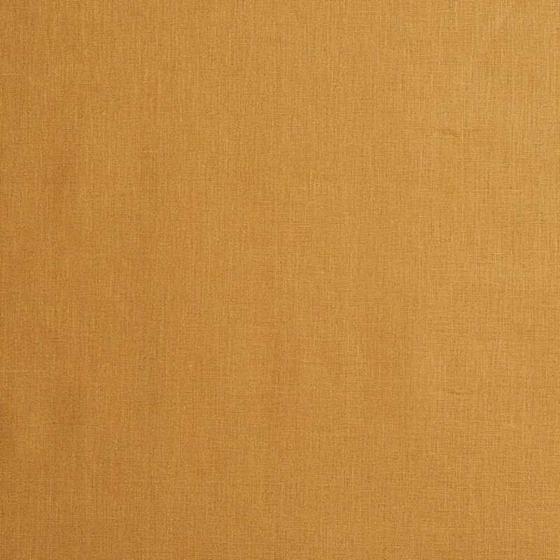 Tissu en lin verni Lange, Caramel